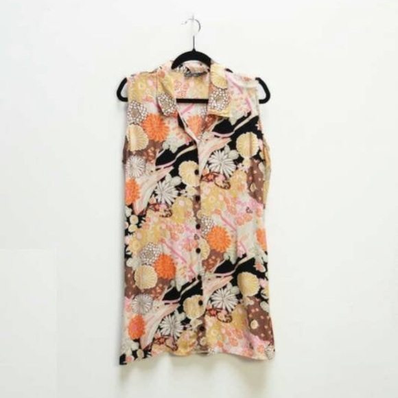 Vintage Dresses & Skirts - Vintage 70’s floral mini dress